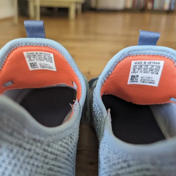 Adidas HWA size 9 blue - Picture 3 of 4